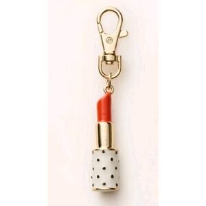 Kate Spade x Target Lipstick Bag Charm Keychain
